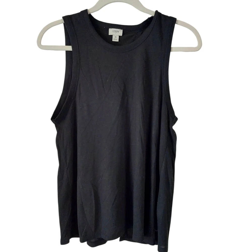 J. Crew Black Sleeveless Top
